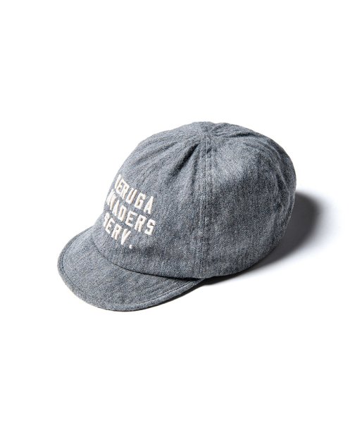 ARMY TWEED CAP <INVADERS SERV.> (LIGHT-GRAY)