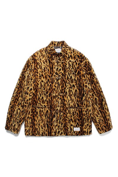 LEOPARD KUNG-FU JACKET (BROWN)