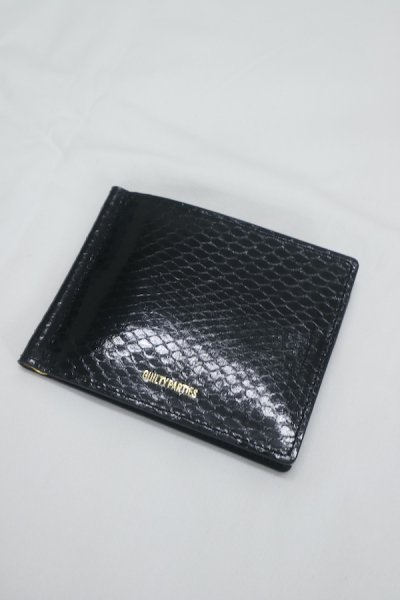 SPEAK EASY / PYTHON CLIP WALLET ( TYPE-1 ) (BLACK)