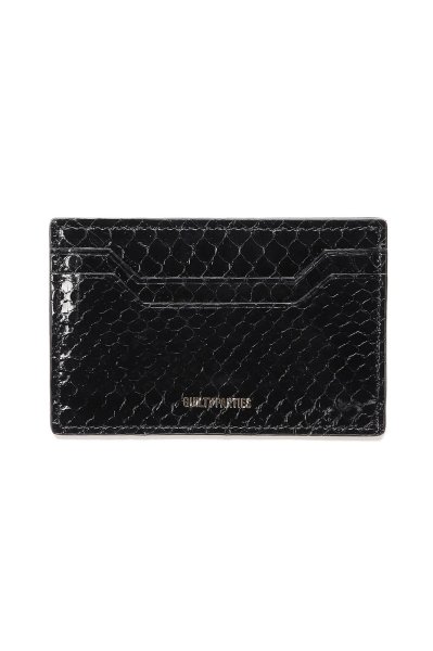 SPEAK EASY / PYTHON CARD CASE ( TYPE-1 ) (BLACK)