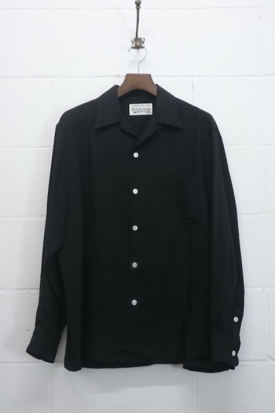 50'S SHIRT L/S ( TYPE-1 ) (BLACK)