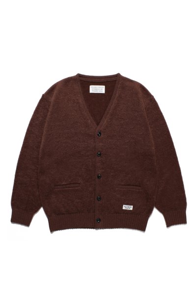 MOHAIR CARDIGAN (BROWN)