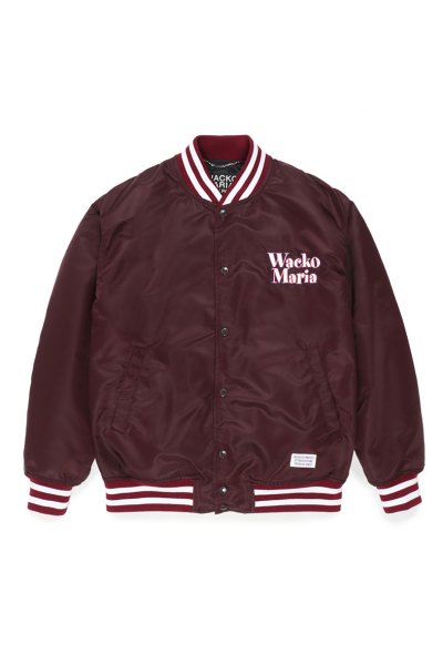 VARSITY JACKET ( TYPE-3 ) (BURGUNDY)