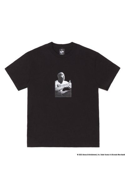 TUPAC / CREW NECK T-SHIRT ( TYPE-1 ) (BLACK)