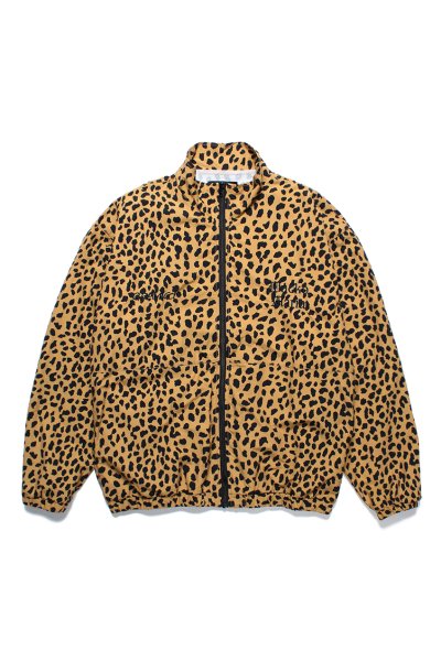 GRAMICCI / LEOPARD TRACK JACKET (BEIGE)