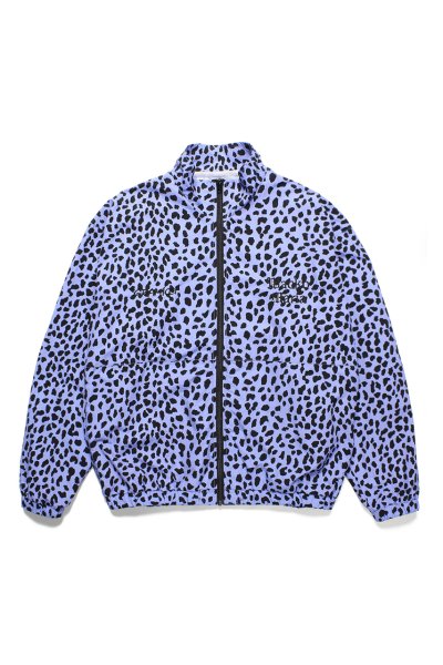 GRAMICCI / LEOPARD TRACK JACKET (PURPLE)