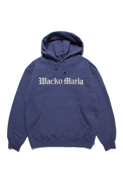 MIDDLE WEIGHT PULLOVER HOODED SWEAT SHIRT (NAVY)