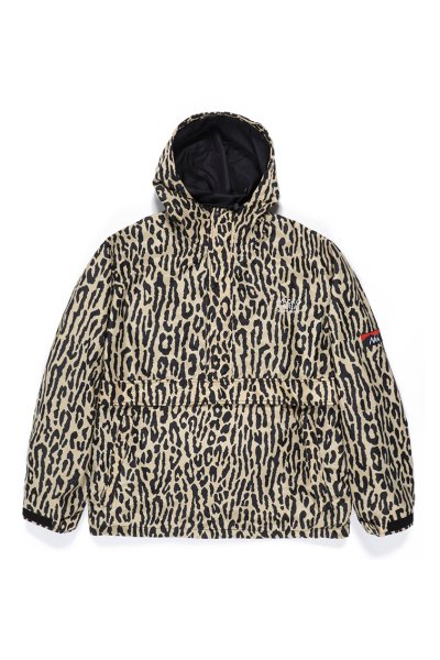 LEOPARD ANORAK JACKET (BEIGE)