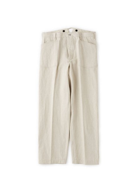 WADORI MOULDER TROUSER (BONE)