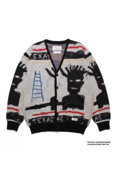 JEAN-MICHEL BASQUIAT / CARDIGAN ( TYPE-1 ) (ONE)