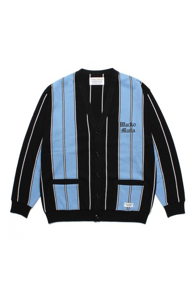 STRIPED CARDIGAN (BLUE)