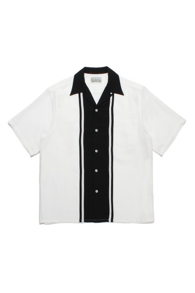 TWO-TONE 50'S SHIRT ( TYPE-1 ) (WHITE)