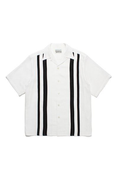 TWO-TONE 50'S SHIRT ( TYPE-2 ) (WHITE)