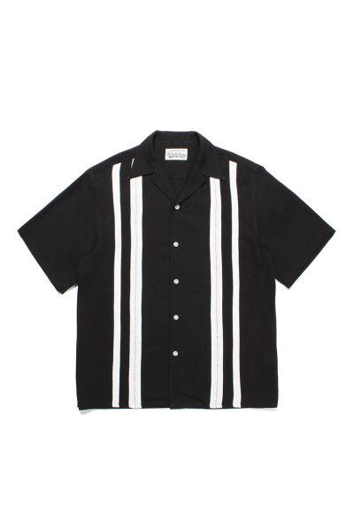 TWO-TONE 50'S SHIRT ( TYPE-2 ) (BLACK)