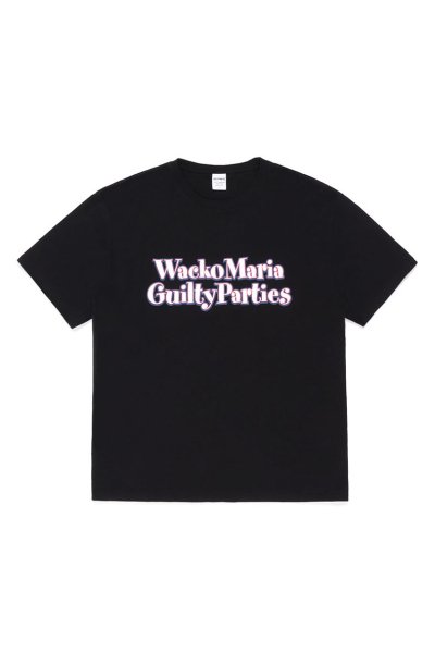 WASHED HEAVY WEIGHT CREW NECK T-SHIRT ( TYPE-1 ) (BLACK)