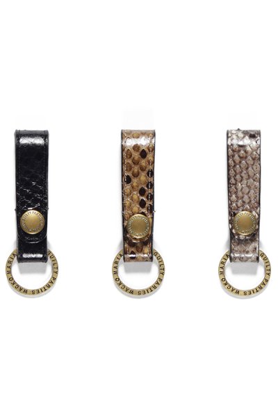 PYTHON LEATHER KEY HOLDER ( WACKO MARIA GUILTY PARTIES ) ( TYPE-2 )