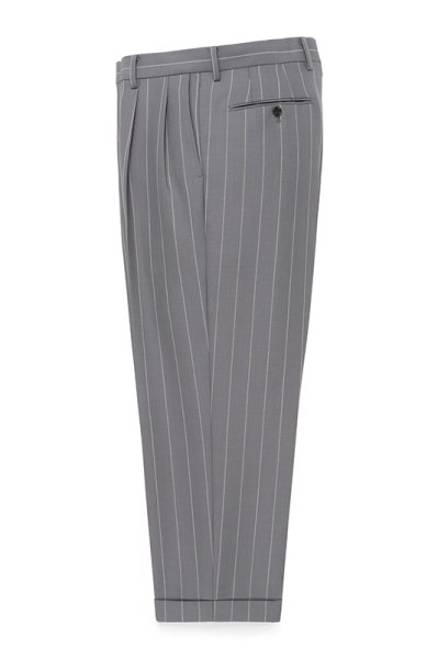 DOUBLE PLEATED TROUSERS（GLAY）