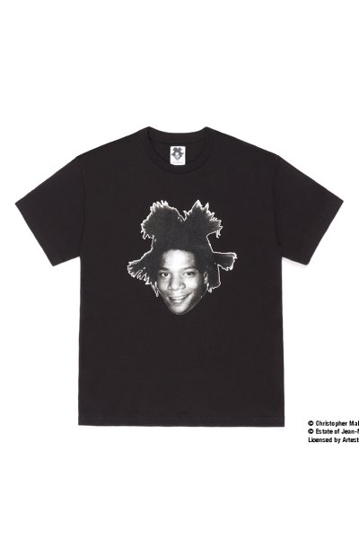 JEAN-MICHEL BASQUIAT / CREW NECK T-SHIRT ( TYPE-1 )(BLACK)