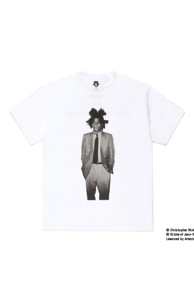 JEAN-MICHEL BASQUIAT / CREW NECK T-SHIRT ( TYPE-2 )(WHITE)