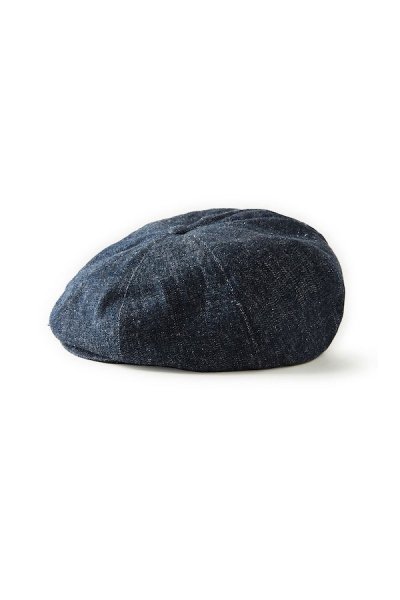 PEAKED CAP (INDIGO)