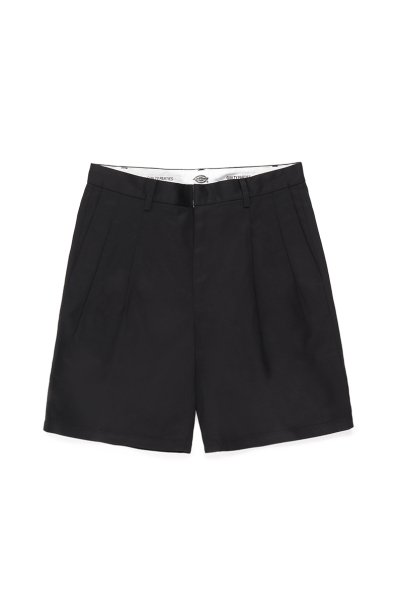 DICKIES / DOUBLE PLEATED SHORT TROUSERS ( TYPE-1 ) （BLACK）