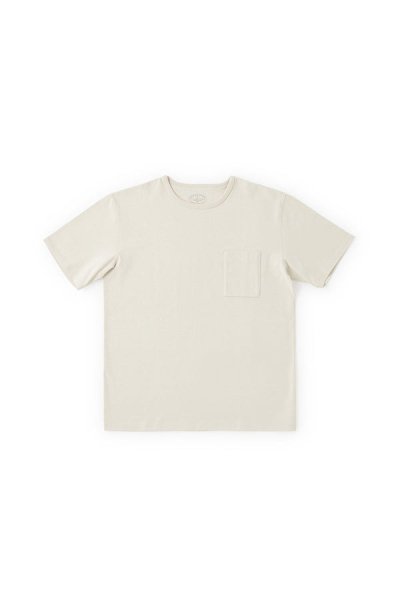 TUBE TEE (CREW-NECK)(OFF WHITE)