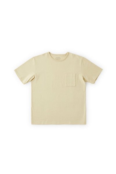 TUBE TEE (CREW-NECK)(BUTTER)