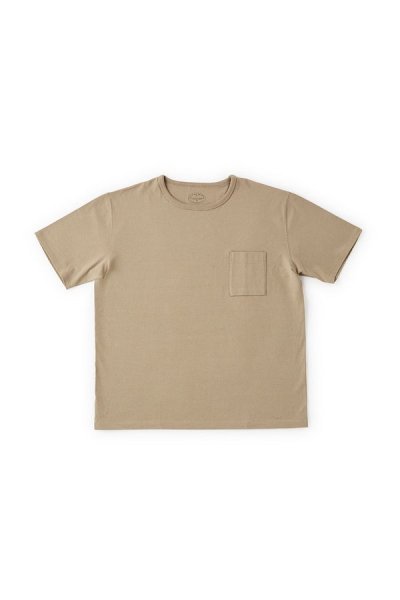 TUBE TEE (CREW-NECK)(DUNE)