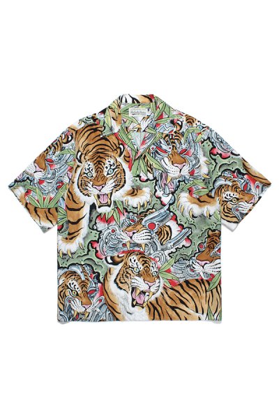 TIM LEHI / S/S HAWAIIAN SHIRT ( TYPE-3 )(COLOR)