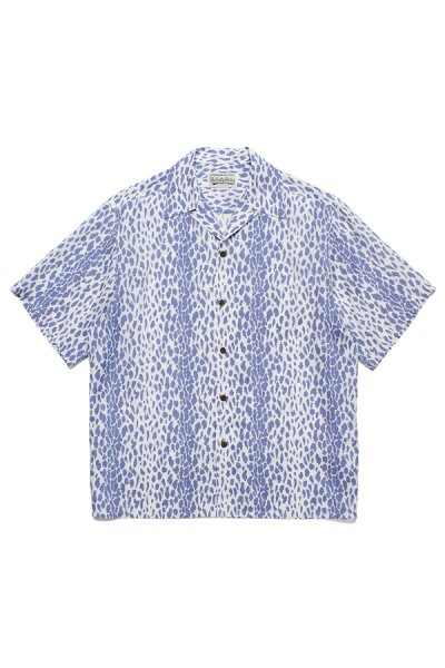 HAWAIIAN SHIRT S/S ( TYPE-1 )(PURPLE)