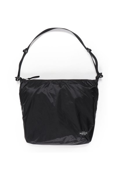 SPEAK EASY / REVERSIBLE SHOULDER BAG (BLACK)