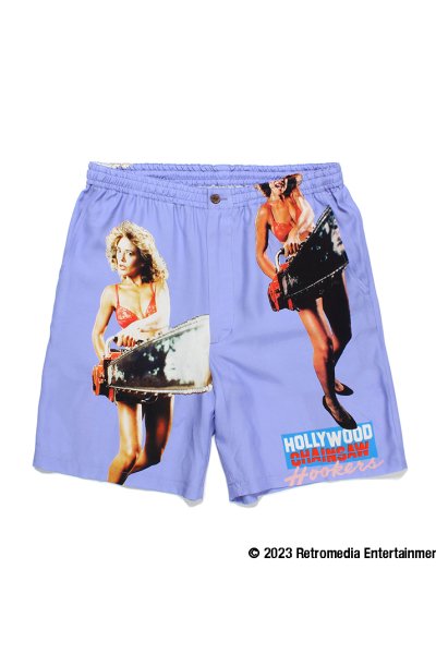 HOLLYWOOD CHAINSAW HOOKERS / HAWAIIAN SHORTS (PURPLE)