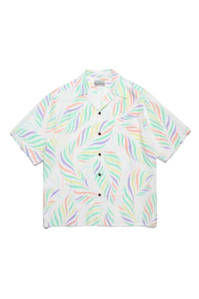 HAWAIIAN SHIRT S/S ( TYPE-3 ) (WHITE)