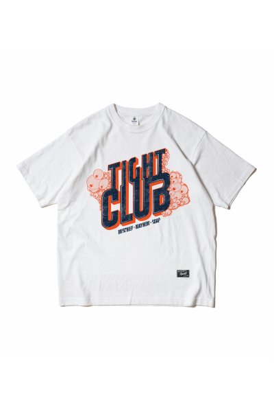 ORIGINAL T-Shirt "TIGHT CLUB" （WHITE）