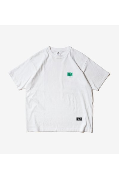 S/S Print Tee -Live Your Life- （White）