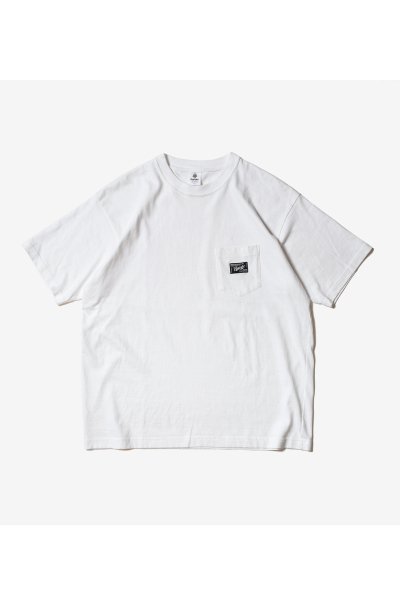 S/S Pocket Print Tee -Hod Rod-（White）