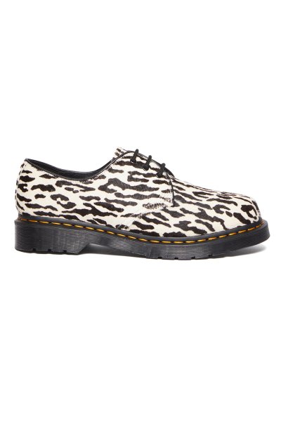 Dr.Martens / LEOPARD 3EYE SHOE (WHITE)