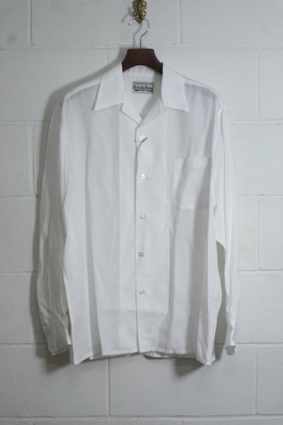 50'S SHIRT L/S ( TYPE-1 ) (WHITE)