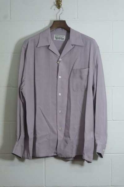 50'S SHIRT L/S ( TYPE-1 ) (PURPLE)