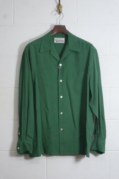 50'S SHIRT L/S ( TYPE-1 ) (GREEN)