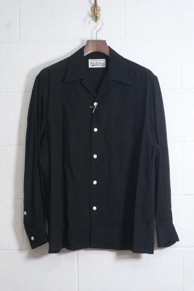 50'S SHIRT L/S ( TYPE-1 ) (BLACK)