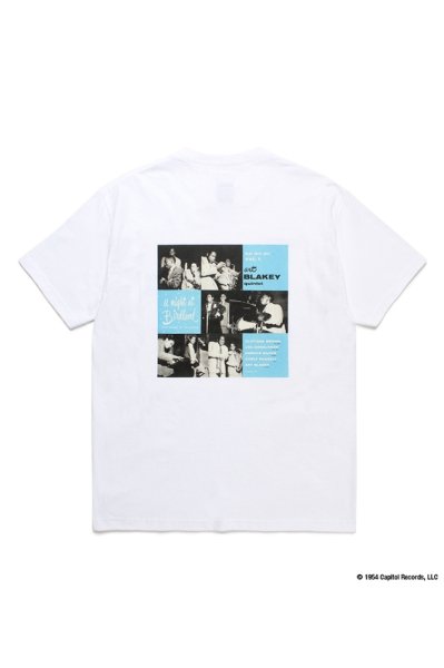 BLUE NOTE / CREW NECK T-SHIRT ( TYPE-1 )(WHITE)