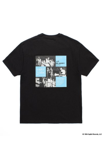 BLUE NOTE / CREW NECK T-SHIRT ( TYPE-1 )(BLACK)