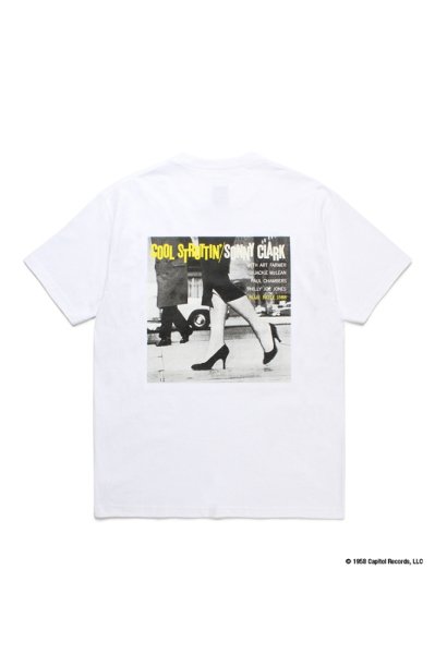 BLUE NOTE / CREW NECK T-SHIRT ( TYPE-2 )(WHITE)