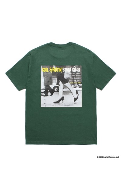 BLUE NOTE / CREW NECK T-SHIRT ( TYPE-2 )(GREEN)