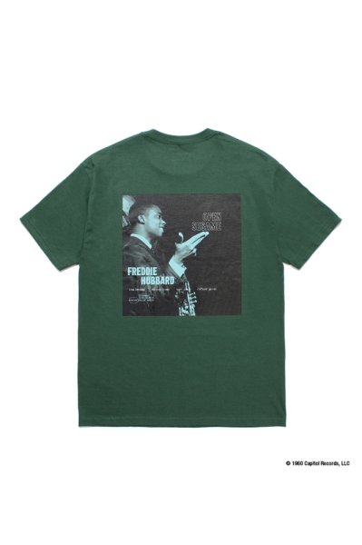 BLUE NOTE / CREW NECK T-SHIRT ( TYPE-3 )(GREEN)