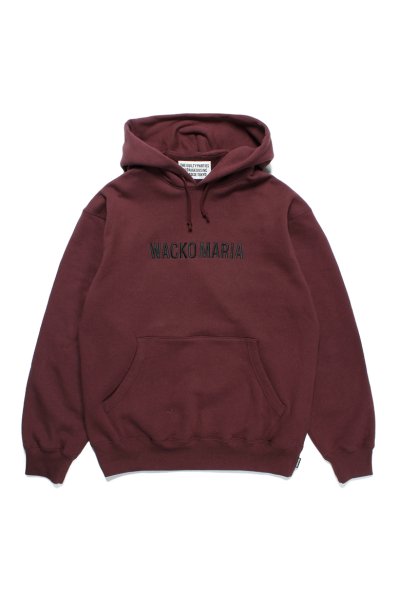 MIDDLE WEIGHT PULLOVER HOODED SWEAT SHIRT（BURGUNDY）