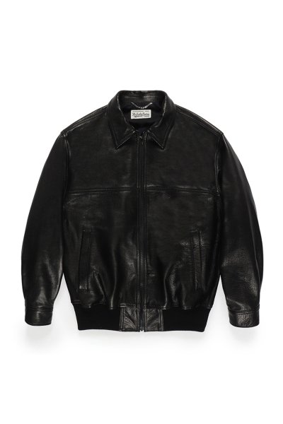 LEATHER JACKET(BLACK)