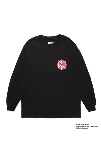 DEAD KENNEDYS / CREW NECK LONG SLEEVE T-SHIRT (BLACK)