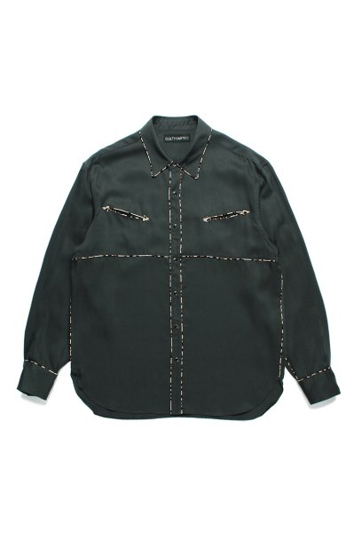 WESTERN SHIRT L/S (GREEN)